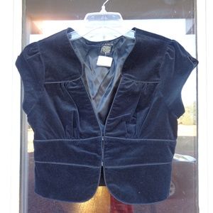 NWT velvet like top Y2K vintage